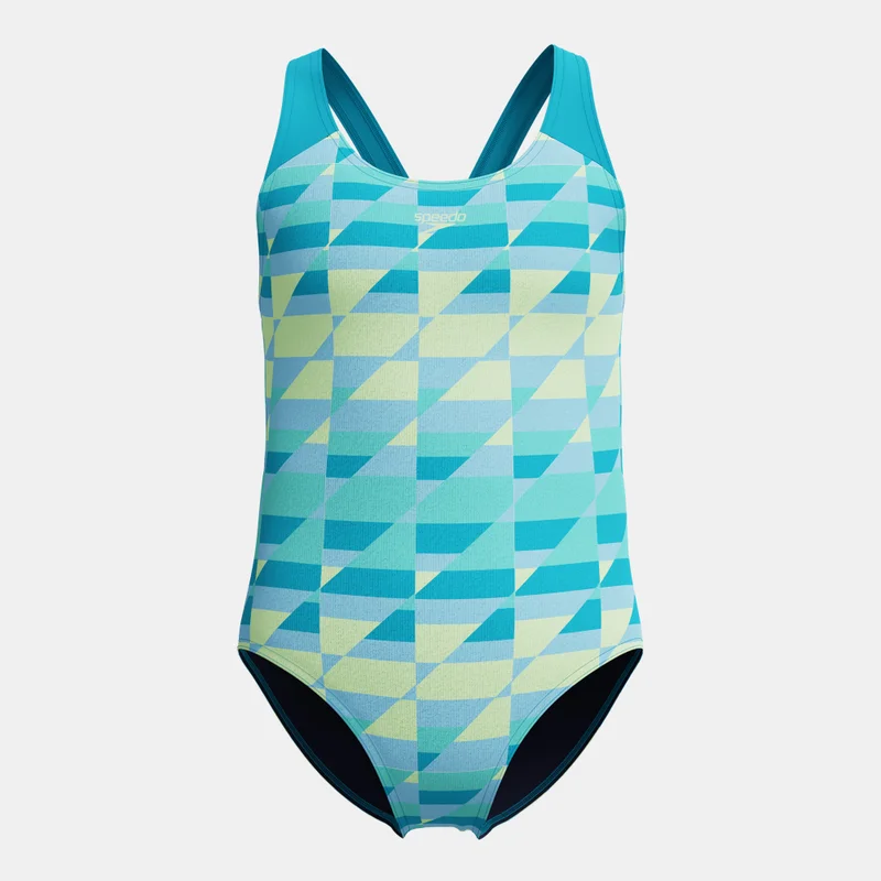 سبيدو Kids' Printed Splashback One-Piece Swimsuit